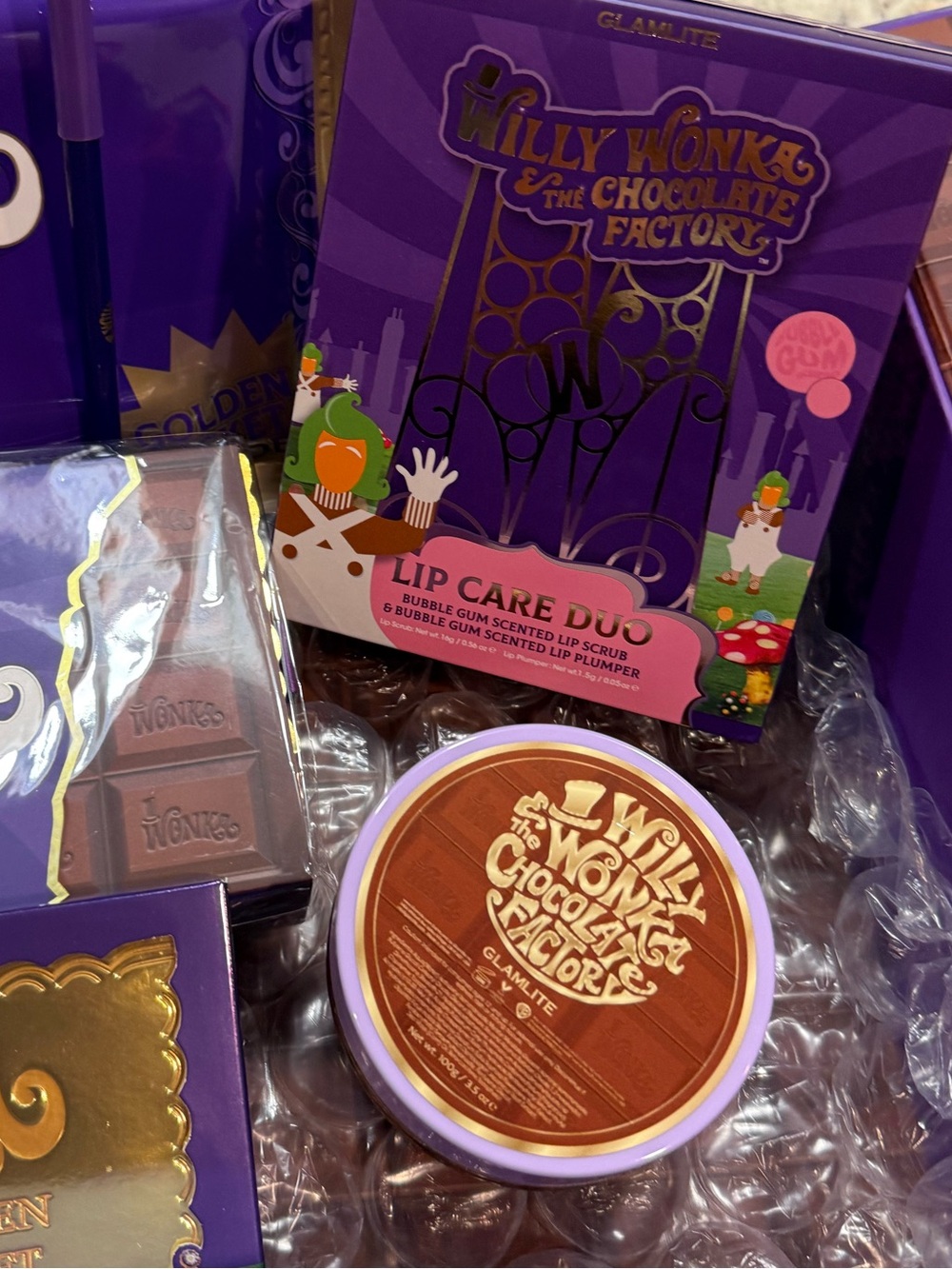 Glamlite x Willy Wonka & The Chocolate Factory PR Box Set EXCLUDING EGG SPONGE - Picture 10 of 16